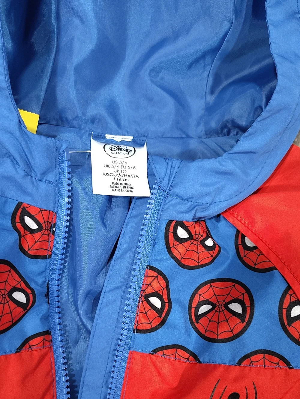 Spiderman Jacket 5/6 $25